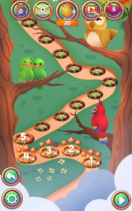 Birds: Free Match 3 Games Screenshot #4